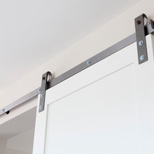 barn door for pantry & Master Bath