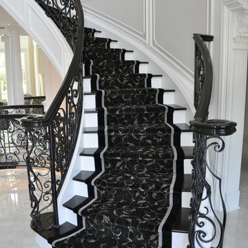 Cresskill, NJ Custom Stair Runner Job