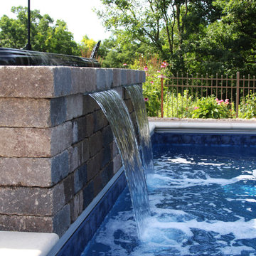 Pewaukee Personal Resort- Close Up Of Waterfalls