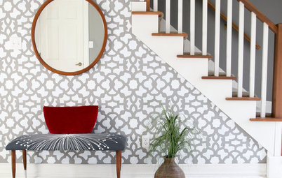 Salvage Style: A DIY Upholstery Project Makes a Grand Entrance