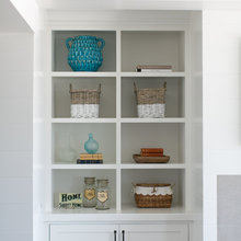 family room built ins