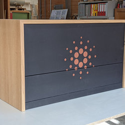 Sideboard mit integrierter Homeoffice Funktion - Arbeitszimmer