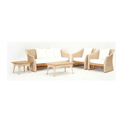 Wintons Teak Aston Living Set - Outdoor Lounge Furniture