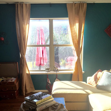 Burlap Drapes