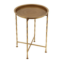 great room accent table btwn 2 chairs