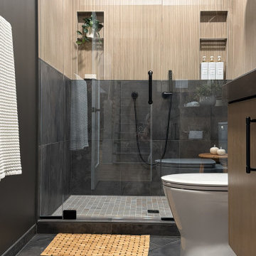 Contemporary Spa Bathroom | Gibsonia Bathroom Remodel