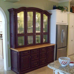 Custom White Painted Kitchen - Furniture