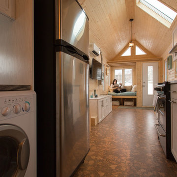 Galley Kitchen - The Haven - A Kent Homes MicroHome