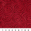 Red Abstract Swirl Microfiber Stain Resistant Upholstery Fabric By The Yard