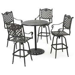 Traditional Outdoor Dining Sets by GDFStudio