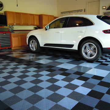 RaceDeck® Home Garage Floor Makeover -Easy DIY Garage Flooring System