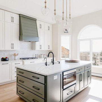 After Remodel - Kitchen - Fresh, Elegant Space with Great Storage