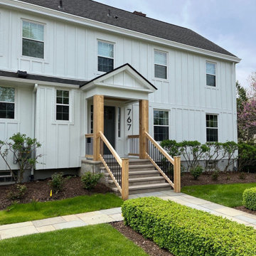 James Hardie Board and Batten Siding Installation in Birmingham, Michigan