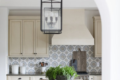 Inspiration for a mediterranean kitchen remodel in Orange County