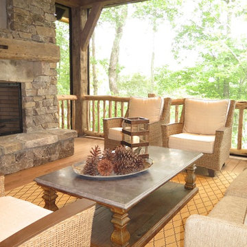 Mountain Top Porch - Cashiers, North Carolina