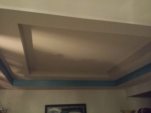 How To Modernize My Tray Ceiling In My Living Room