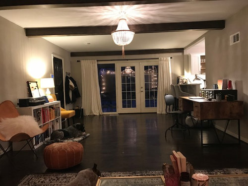 Large Boho Eclectic Living Room