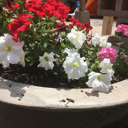 Planter/Fire Pit - Outdoor Pots And Planters