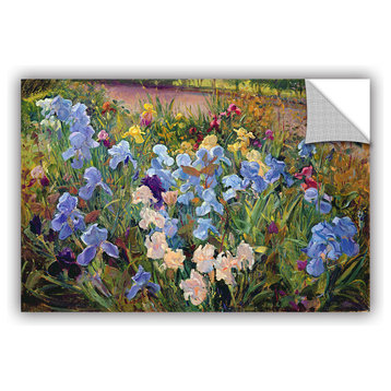 The Iris Bed, 1993 Decal, 32"x48"