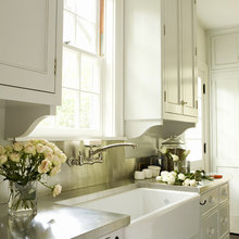 stainless backsplash