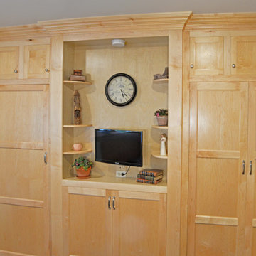 Small Spaces: Built-in Bedroom & Bathroom Suite