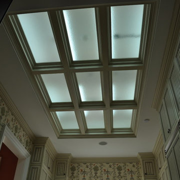 Wood and Glass Skylight