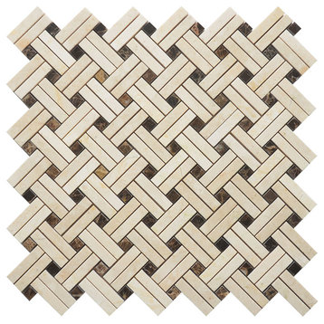 11"x11" Knot Collection, Patch, Strip+Square, Polished, Set of 5