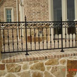 Wrought Iron Porch and Balcony Railing - Products