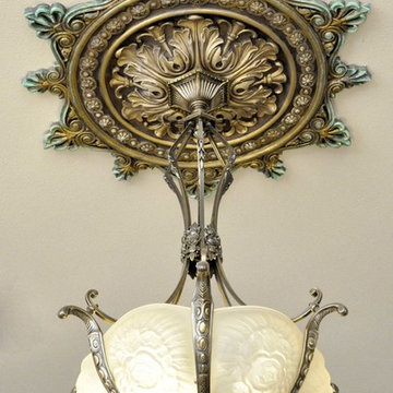 Victorian Plaster Ceiling Medallion