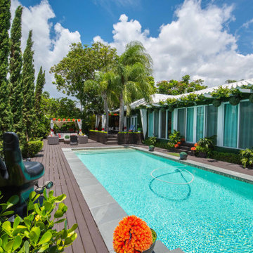 upscale water front Miami house