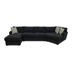 Aaron 3 Piece Sectional - Sectional Sofas