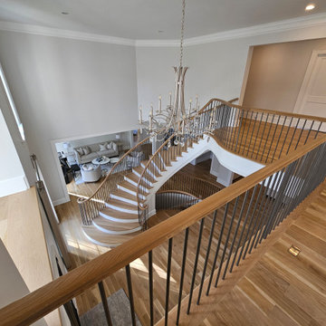 Project #116 | Elegant Curved Staircase