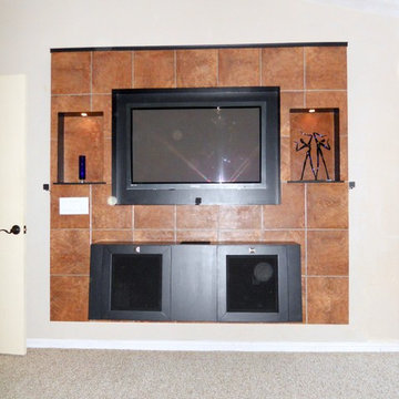 Free Hanging TV Cabinet, Master Bedroom