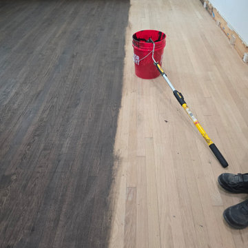 Flooring Restoration - Applying Finish