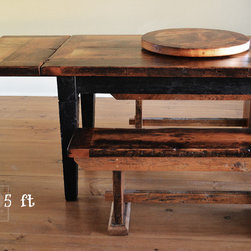 Reclaimed Wood Harvest Tables - Products