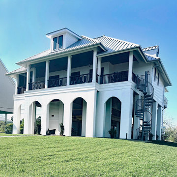 New Construction - Raised Beach House, Bay St Louis Mississippi