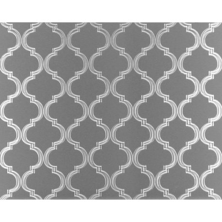 Moroccan Stainless Steel Kitchen Backsplash, 24"x36"