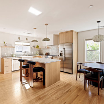 mid-century meets transitional home in Glendale, CA