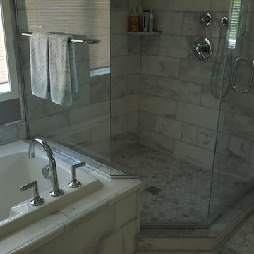 Ann Arbor Marble Bathroom