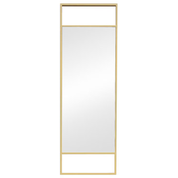 Mattox Shelf Mirror, Gold