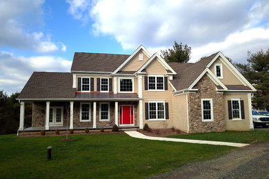 Example of a classic exterior home design in New York