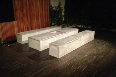 Outdoor Concrete Bench