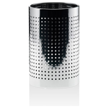 DW 102 Waste Basket in Polished Stainless Steel