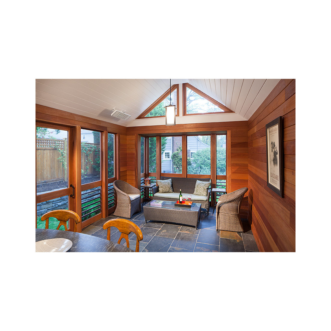 Porch interior