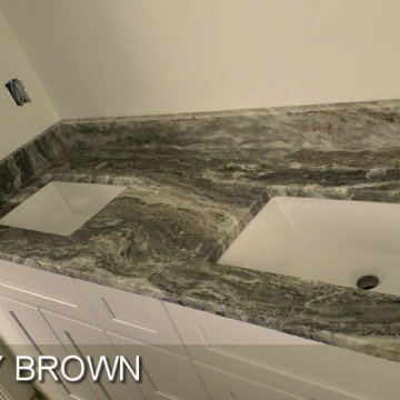FANTASY BROWN MARBLE COUNTERTOPS