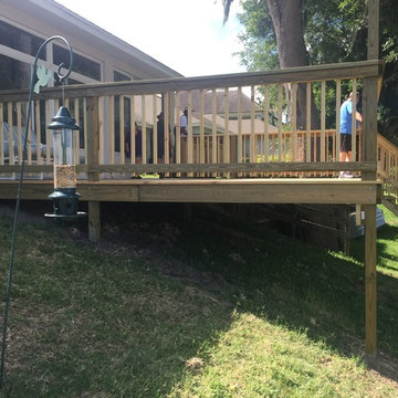 Unusable Backyard Space Becomes A Deck Fit For Entertaining