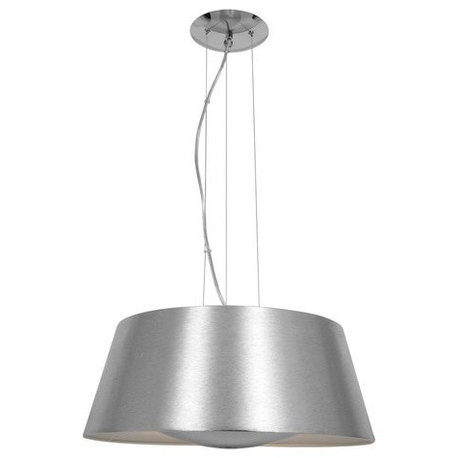 Access Lighting 23765 SoHo 3 Light Full Sized Pendant - Brushed Steel