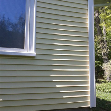 CertainTeed Mainstreet Vinyl Siding + New Gutter System