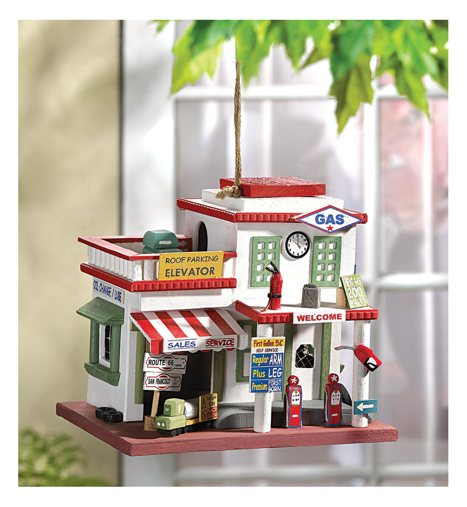 Gas Station Birdhouse