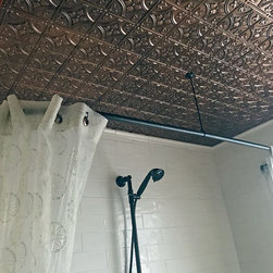 Custom Curved Shower Rod - Shower Curtain Rods